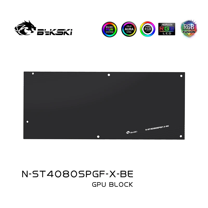 Rtx 4080 Water Cooling Block - Bykski bloc GPU pour Zotac GeForce