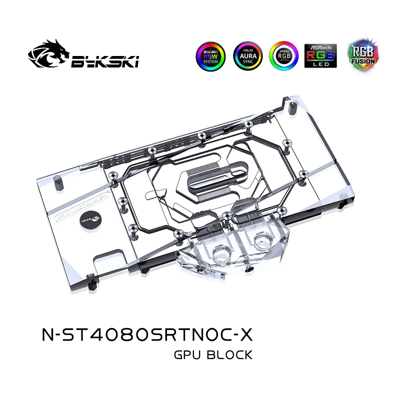 Bykski N-ST4080SRTNOC-X bloc G - Rtx 4080 Water Cooling Block avis et prix
