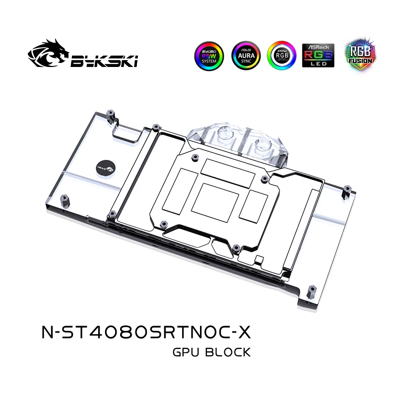 Bykski N-ST4080SRTNOC-X bloc G - Rtx 4080 Water Cooling Block avis et prix