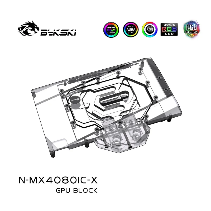 Bykski bloc GPU pour MAXSUN RT - Rtx 4080 Water Cooling Block avis et prix