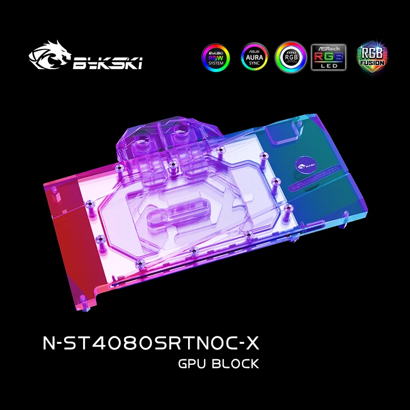 Bloc GPU Bykski pour carte vid - Rtx 4080 Water Cooling Block avis et prix